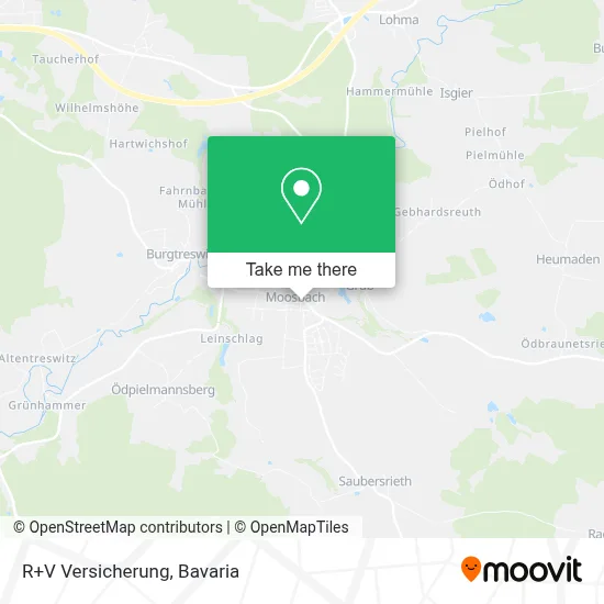 R+V Versicherung map