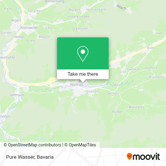 Pure Wasser map