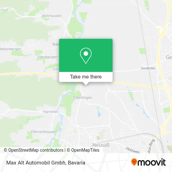 Max Alt Automobil Gmbh map