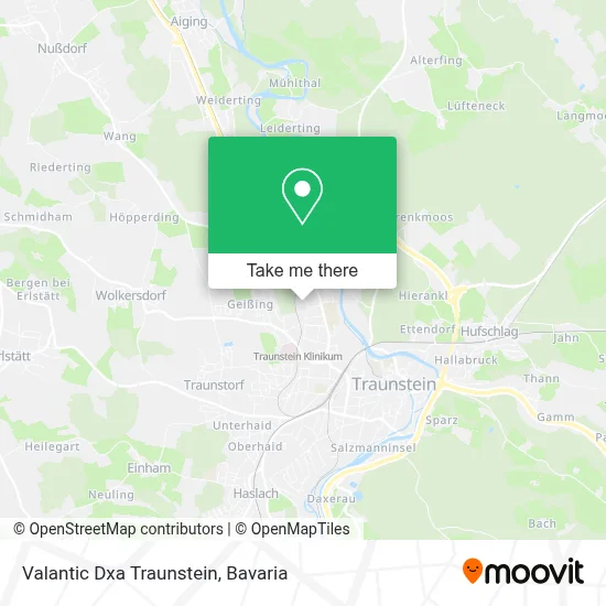 Valantic Dxa Traunstein map
