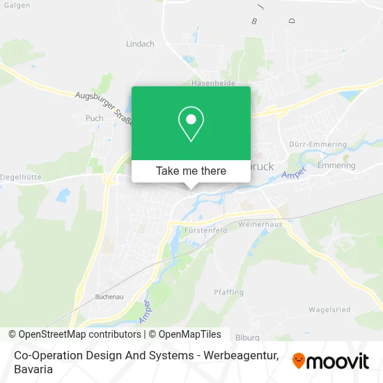 Co-Operation Design And Systems - Werbeagentur map
