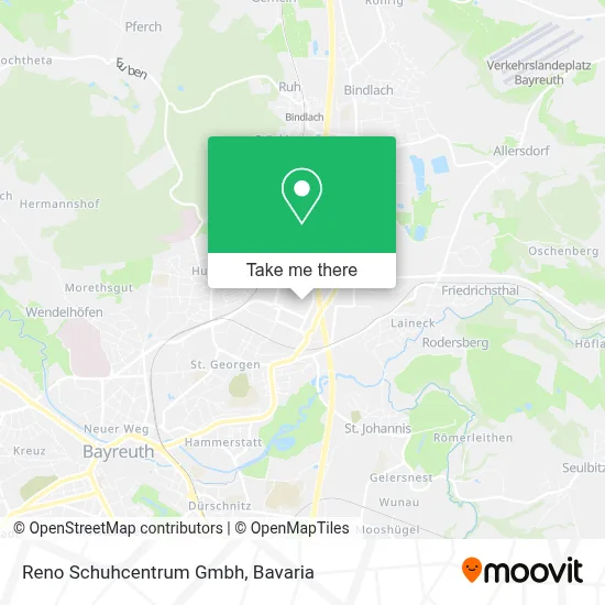 Reno Schuhcentrum Gmbh map