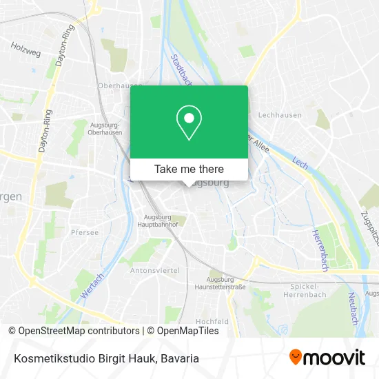 Kosmetikstudio Birgit Hauk map