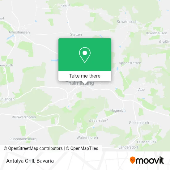 Antalya Grill map