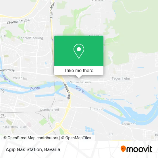 Agip Tankstelle map