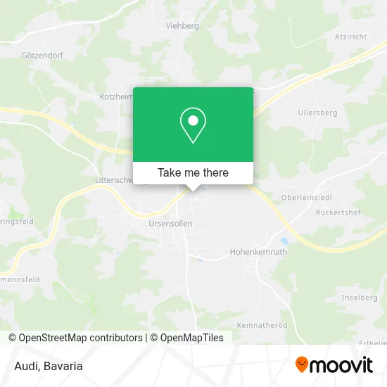 Audi map
