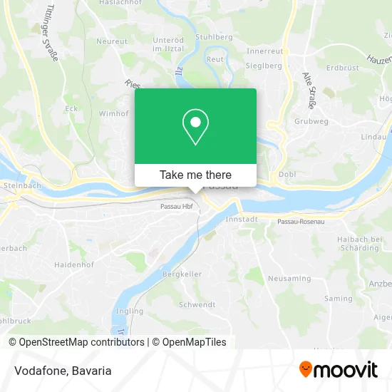 Vodafone map