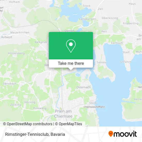 Rimstinger-Tennisclub map