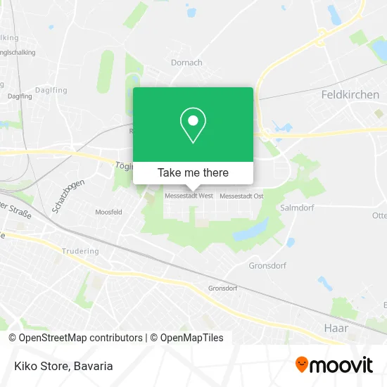 Kiko Store map