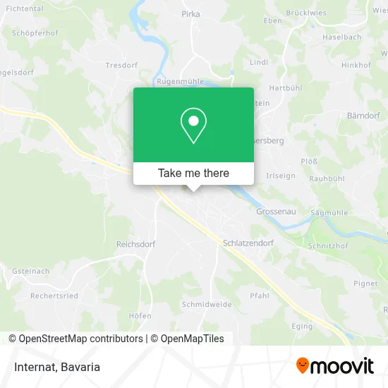 Internat map