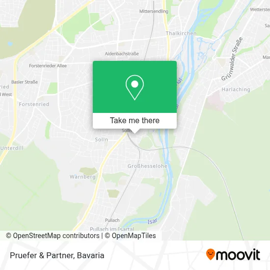 Pruefer & Partner map