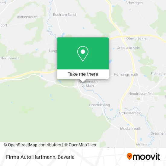 Firma Auto Hartmann map