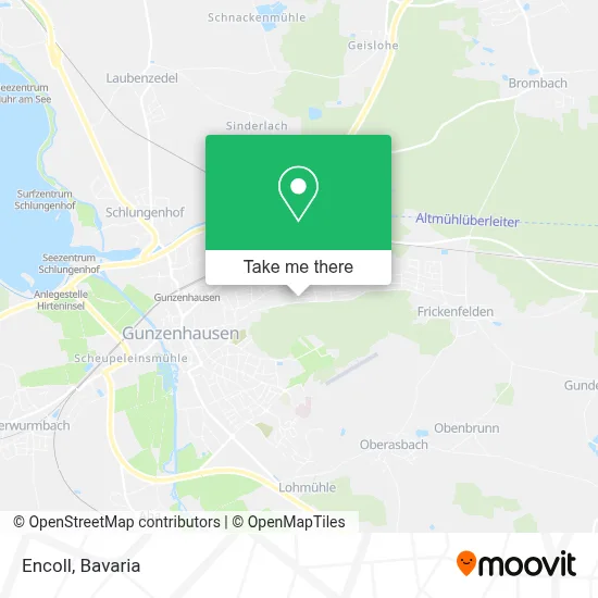 Encoll map