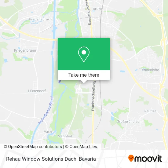 Rehau Window Solutions Dach map