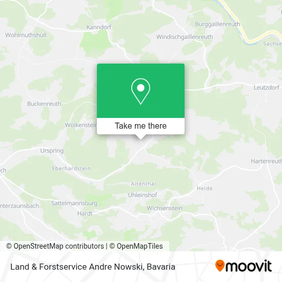 Land & Forstservice Andre Nowski map