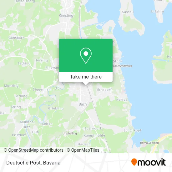 Deutsche Post map
