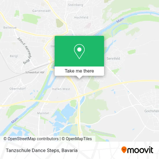 Tanzschule Dance Steps map