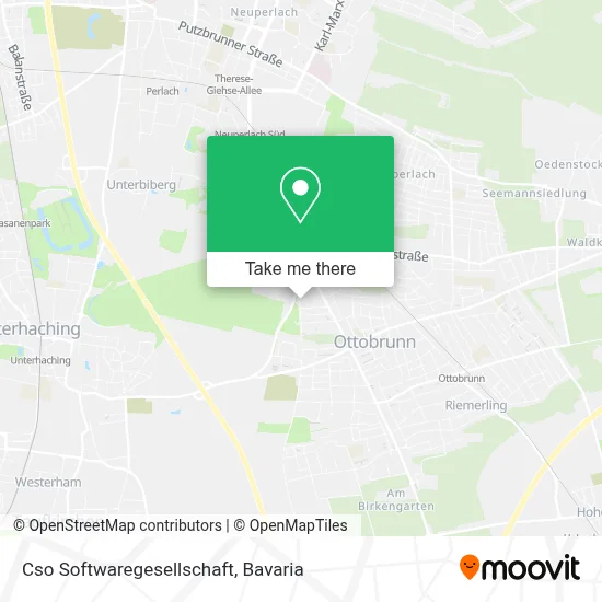 Cso Softwaregesellschaft map