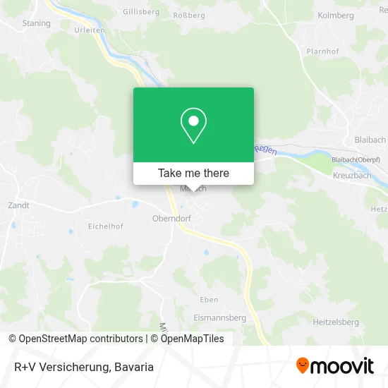 R+V Versicherung map