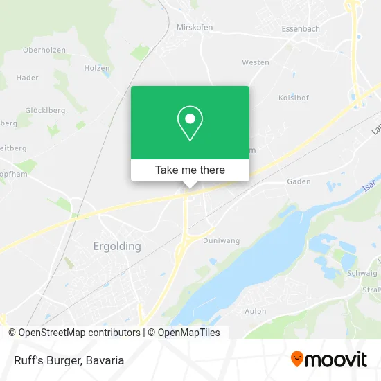 Ruff's Burger map