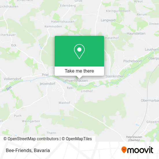 Bee-Friends map