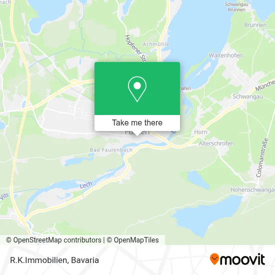 R.K.Immobilien map
