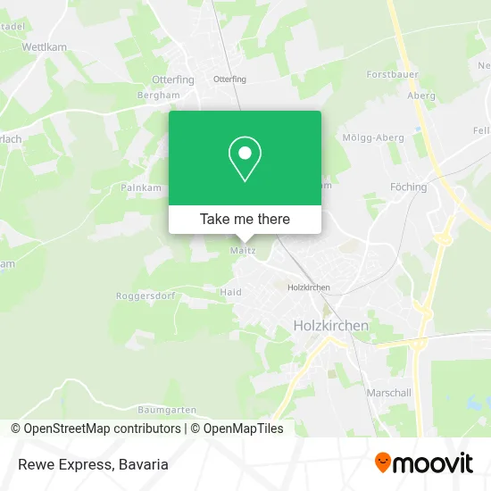 Rewe Express map