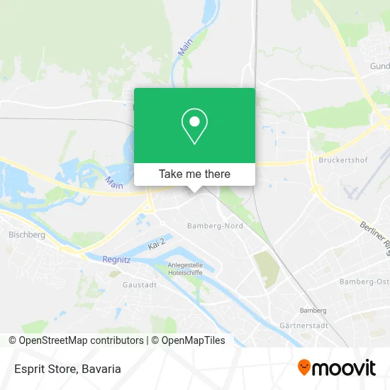 Esprit Store map
