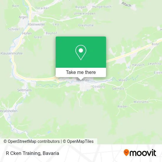 R Cken Training map