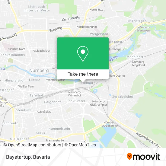 Baystartup map