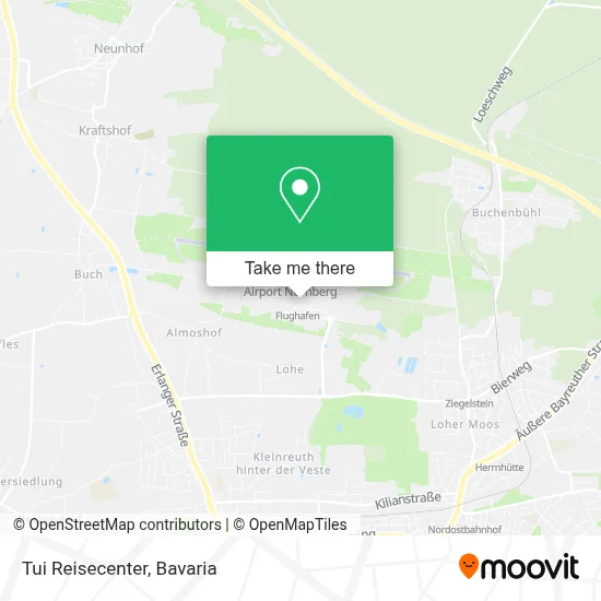 Tui Reisecenter map