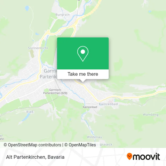 Alt Partenkirchen map