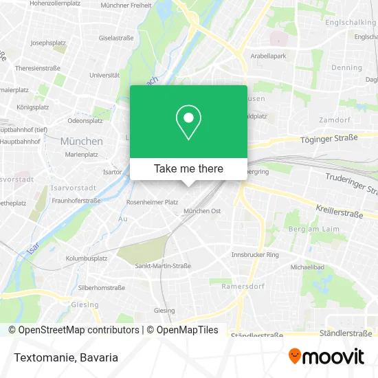 Textomanie map