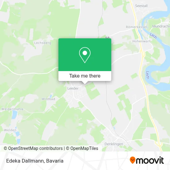 Edeka Dallmann map