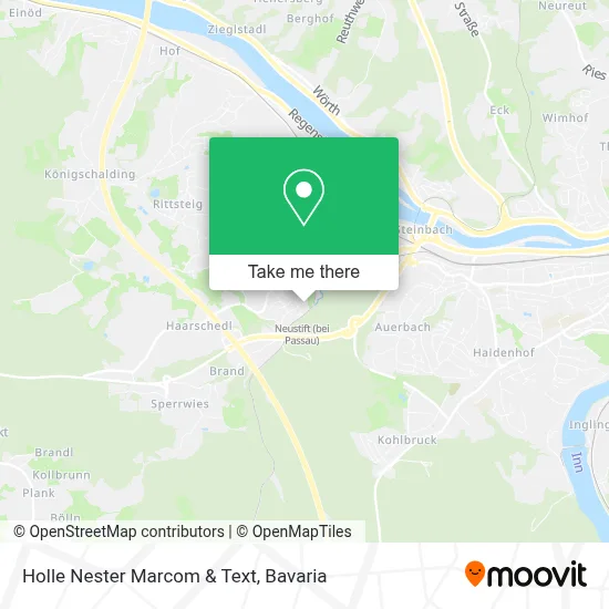 Holle Nester Marcom & Text map