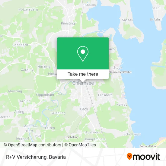 R+V Versicherung map