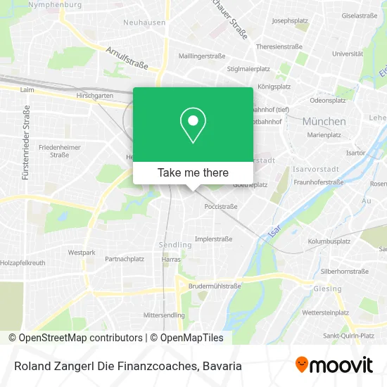 Roland Zangerl Die Finanzcoaches map