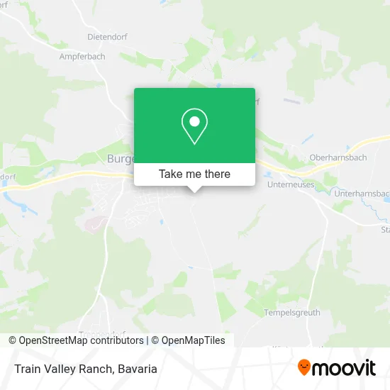 Train Valley Ranch map
