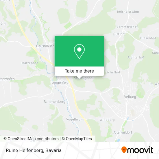 Ruine Helfenberg map