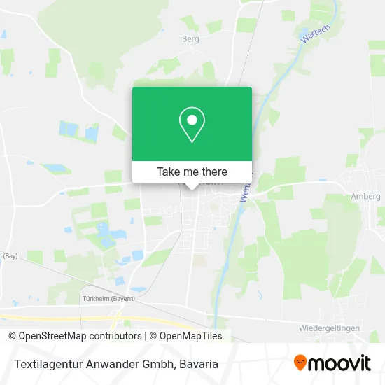 Textilagentur Anwander Gmbh map