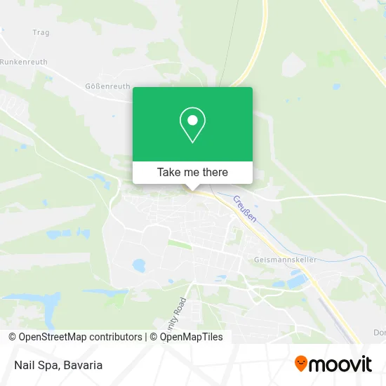 Nail Spa map