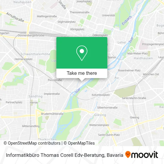 Informatikbüro Thomas Corell Edv-Beratung map