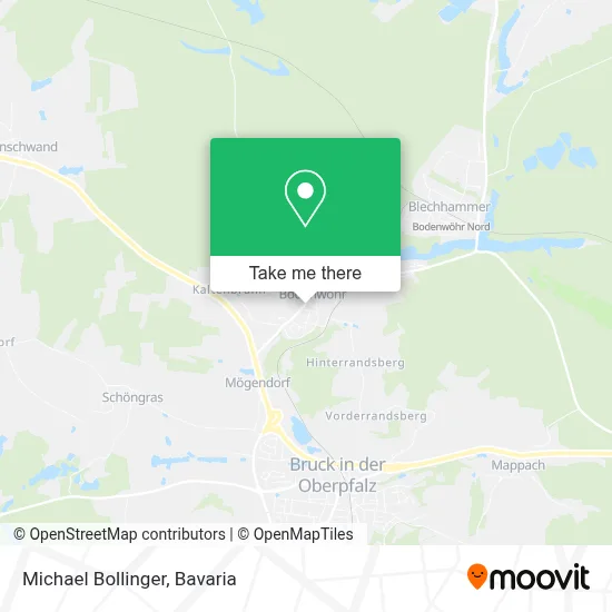 Michael Bollinger map