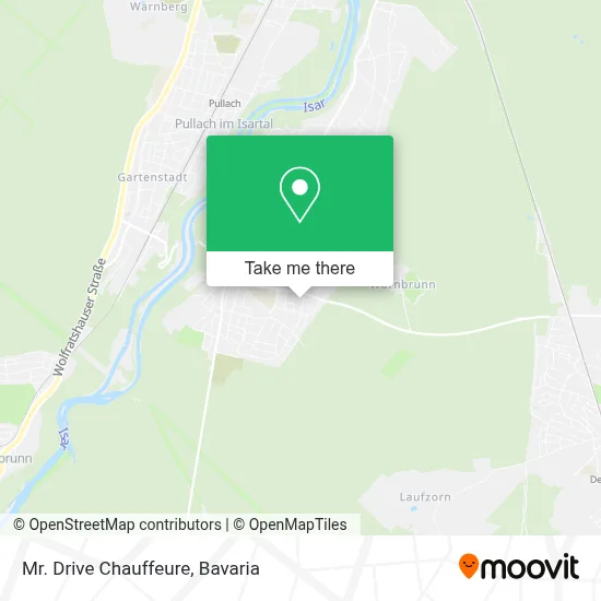 Mr. Drive Chauffeure map