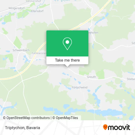 Triptychon map