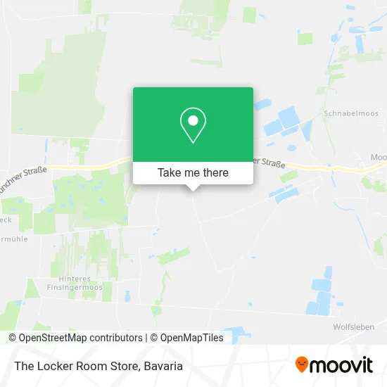 The Locker Room Store map