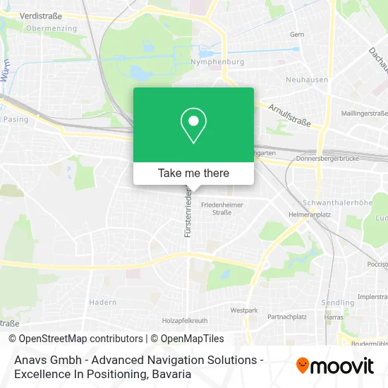 Anavs Gmbh - Advanced Navigation Solutions - Excellence In Positioning map