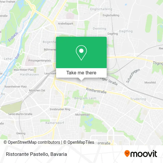 Ristorante Pastello map