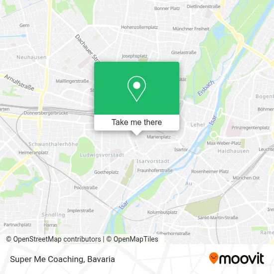 Super Me Coaching map