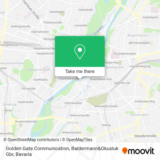 Golden Gate Communication, Baldermann&Okusluk Gbr map